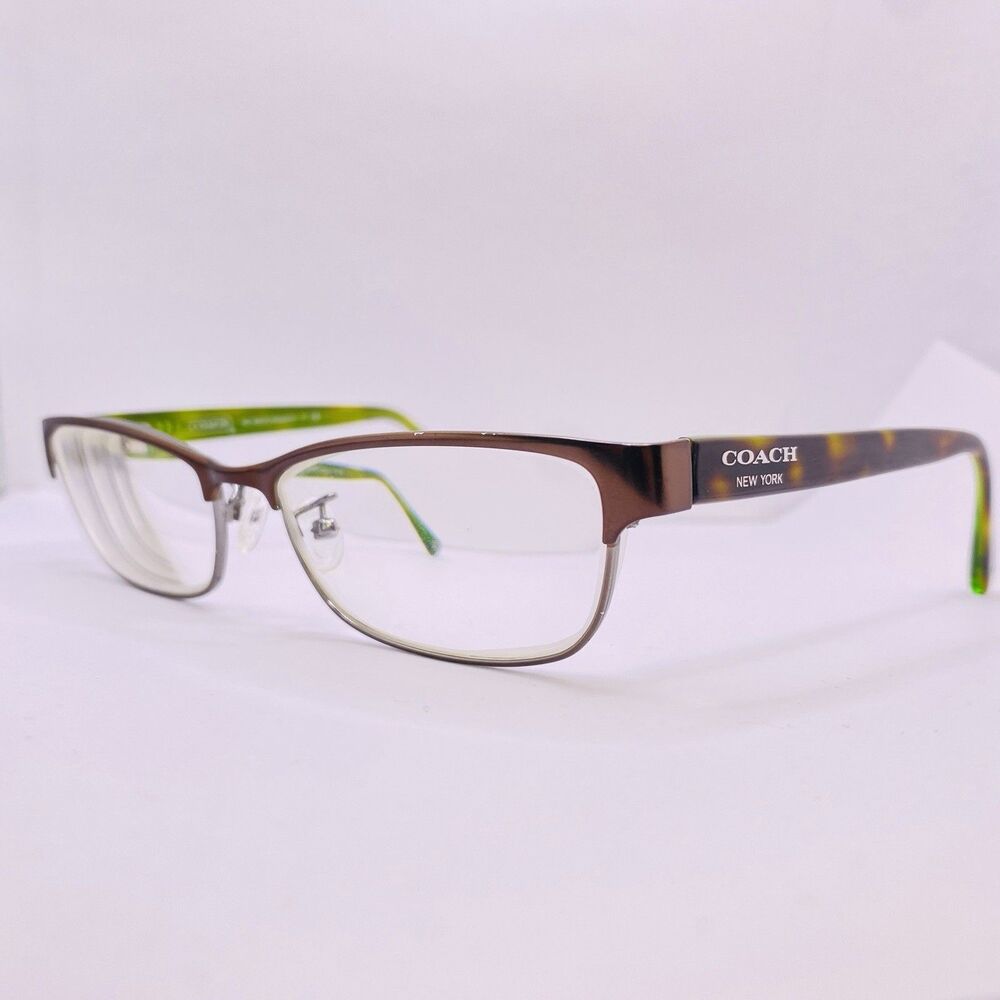 Coach Eyeglasses Sunglasses Frames HC 5033 Alyson 9128 Satin Brown Silver 53-16